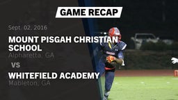 Recap: Mount Pisgah Christian School vs. Whitefield Academy 2016
