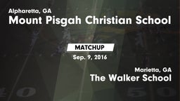 Matchup: Mount Pisgah vs. The Walker School 2016