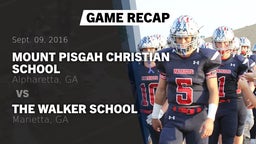 Recap: Mount Pisgah Christian School vs. The Walker School 2016