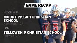 Recap: Mount Pisgah Christian School vs. Fellowship Christian School 2016