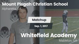 Matchup: Mount Pisgah vs. Whitefield Academy 2017