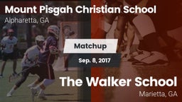 Matchup: Mount Pisgah vs. The Walker School 2017