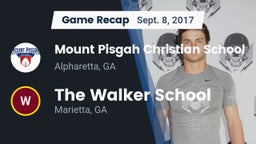 Recap: Mount Pisgah Christian School vs. The Walker School 2017
