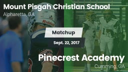 Matchup: Mount Pisgah vs. Pinecrest Academy  2017