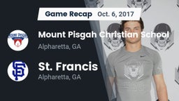 Recap: Mount Pisgah Christian School vs. St. Francis  2017