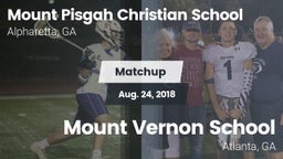 Matchup: Mount Pisgah vs. Mount Vernon School 2018