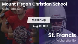 Matchup: Mount Pisgah vs. St. Francis  2018