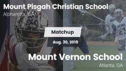 Matchup: Mount Pisgah vs. Mount Vernon School 2019