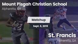 Matchup: Mount Pisgah vs. St. Francis  2019