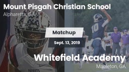 Matchup: Mount Pisgah vs. Whitefield Academy 2019
