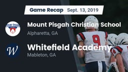 Recap: Mount Pisgah Christian School vs. Whitefield Academy 2019