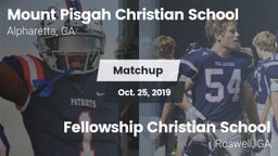 Matchup: Mount Pisgah vs. Fellowship Christian School 2019
