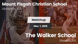 Matchup: Mount Pisgah vs. The Walker School 2019