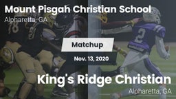 Matchup: Mount Pisgah vs. King's Ridge Christian  2020
