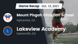 Recap: Mount Pisgah Christian School vs. Lakeview Academy  2021