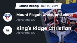 Recap: Mount Pisgah Christian School vs. King's Ridge Christian  2021