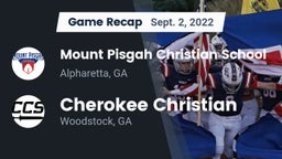 Recap: Mount Pisgah Christian School vs. Cherokee Christian  2022