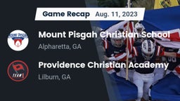 Recap: Mount Pisgah Christian School vs. Providence Christian Academy  2023