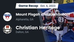 Recap: Mount Pisgah Christian School vs. Christian Heritage  2023