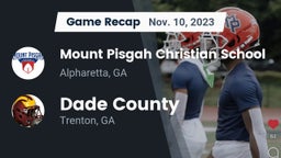 Recap: Mount Pisgah Christian School vs. Dade County  2023