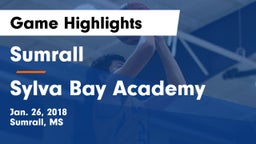 Sumrall  vs Sylva Bay Academy Game Highlights - Jan. 26, 2018
