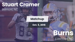 Matchup: Stuart Cramer vs. Burns  2018
