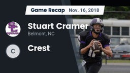 Recap: Stuart Cramer vs. Crest 2018