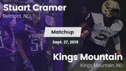 Matchup: Stuart Cramer vs. Kings Mountain  2019