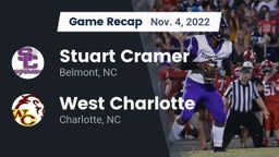 Recap: Stuart Cramer vs. West Charlotte  2022
