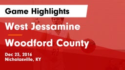 West Jessamine  vs Woodford County  Game Highlights - Dec 23, 2016