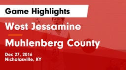 West Jessamine  vs Muhlenberg County Game Highlights - Dec 27, 2016
