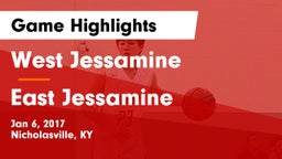 West Jessamine  vs East Jessamine  Game Highlights - Jan 6, 2017