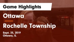 Ottawa  vs Rochelle Township  Game Highlights - Sept. 25, 2019