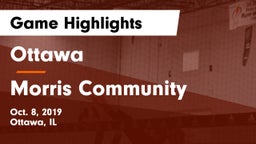 Ottawa  vs Morris Community  Game Highlights - Oct. 8, 2019
