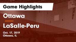 Ottawa  vs LaSalle-Peru  Game Highlights - Oct. 17, 2019