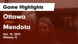 Ottawa  vs Mendota  Game Highlights - Oct. 19, 2019