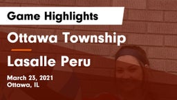Ottawa Township  vs Lasalle Peru Game Highlights - March 23, 2021