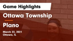 Ottawa Township  vs Plano  Game Highlights - March 22, 2021