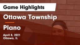 Ottawa Township  vs Plano  Game Highlights - April 8, 2021