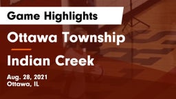 Ottawa Township  vs Indian Creek Game Highlights - Aug. 28, 2021