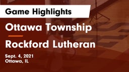 Ottawa Township  vs Rockford Lutheran  Game Highlights - Sept. 4, 2021