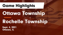 Ottawa Township  vs Rochelle Township  Game Highlights - Sept. 4, 2021