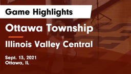 Ottawa Township  vs Illinois Valley Central  Game Highlights - Sept. 13, 2021