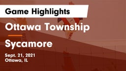 Ottawa Township  vs Sycamore  Game Highlights - Sept. 21, 2021