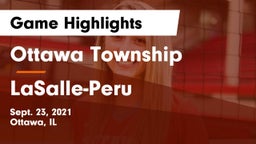 Ottawa Township  vs LaSalle-Peru  Game Highlights - Sept. 23, 2021