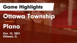 Ottawa Township  vs Plano  Game Highlights - Oct. 12, 2021