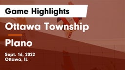 Ottawa Township  vs Plano  Game Highlights - Sept. 16, 2022
