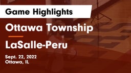 Ottawa Township  vs LaSalle-Peru  Game Highlights - Sept. 22, 2022