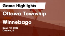 Ottawa Township  vs Winnebago  Game Highlights - Sept. 10, 2022