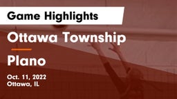 Ottawa Township  vs Plano  Game Highlights - Oct. 11, 2022